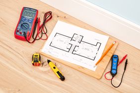 electrical plan and installation equipment