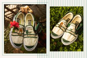 Vault by Vans x Nicole McLaughlin Collection gardening tote slip-ons
