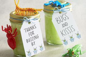 bug-themed party favor tags
