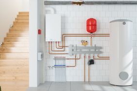 home hot water heater tank