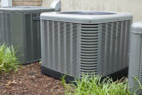 hvac air conditioner outside home