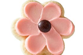 Gluten-Free Sugar Cookie in flower shape