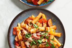 Ziti with Italian Chicken Sausage and Sweet Peppers