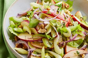 Celery and Apple Salad with Walnuts