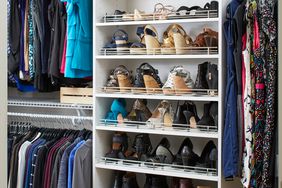 Shoe storage closet