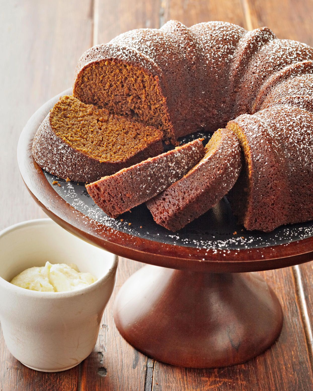 Stout Gingerbread with Lemony Hard Sauce