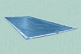 Pool Mate Heavy-Duty Blue Winter Pool Cover 